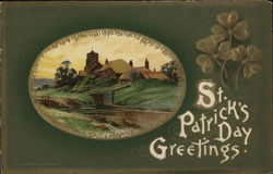 St. Patrick's Day Greetings Postcard Postcard