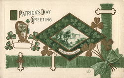 St. Patrick's Day Greeting Postcard Postcard
