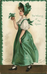 The Wearing of the Green Postcard