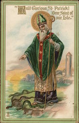 "Hail! Glorious St. Patrick! Dear Saint of our Isle." "Hail! Glorious St. Patrick! Dear Saint of our Isle."