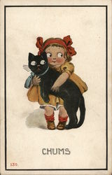 Chums Postcard
