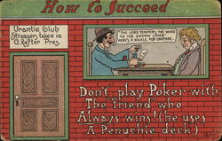 How to Succeed Postcard