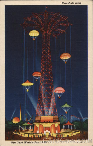 Parachute Jump 1939 NY World's Fair