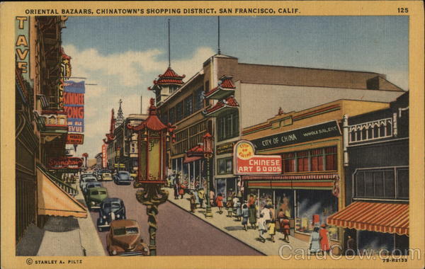 Oriental Bazaars, Chinatown San Francisco California