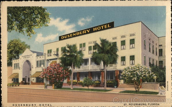 Dusenbury Hotel, Featuring Street View St. Petersburg Florida
