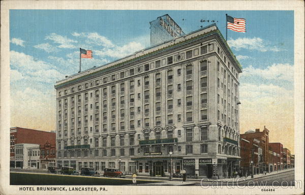 Hotel Brunswick Lancaster Pennsylvania
