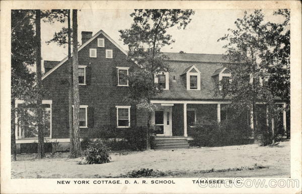 New York Cottage. D.A.R. School Tamassee South Carolina