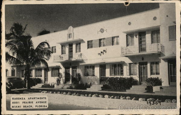 Karenza Apartments Miami Beach Florida