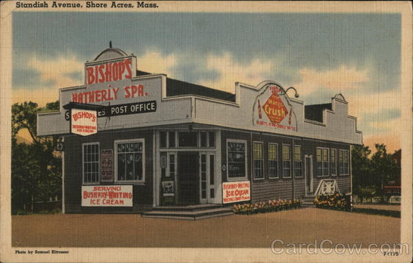 Standish Avenue, Shore Acres, Mass. Massachusetts