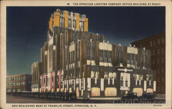 Erie Boulevard West at Franklin Street Syracuse New York