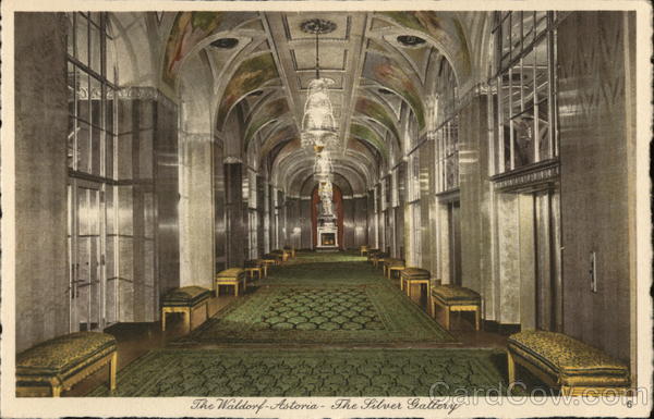The Waldorf Astoria - The Silver Gallery New York