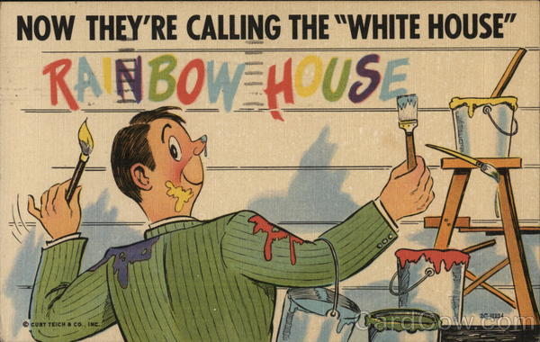 Now They're Calling the White House Rainbow House