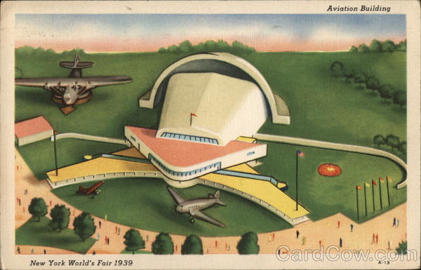 Aviation Building 1939 NY World's Fair