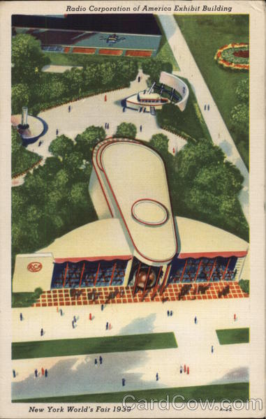 Radio Corporation of America Exhibit Building 1939 NY World's Fair