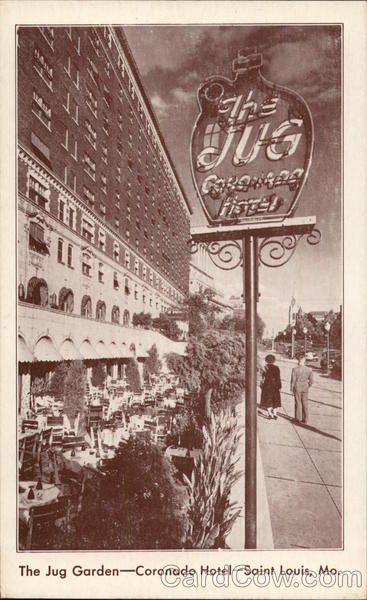 Coronado Hotel - The Jug Garden St. Louis Missouri