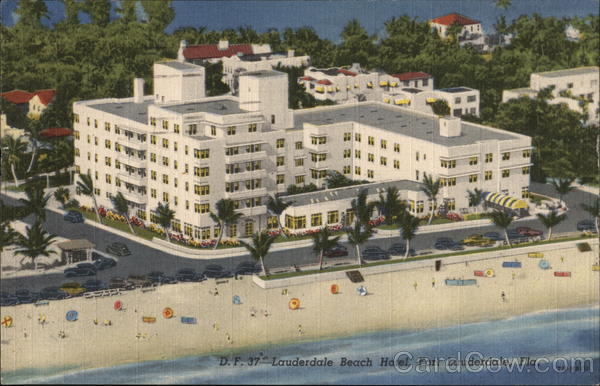 Lauderdale Beach Hotel Fort Lauderdale Florida