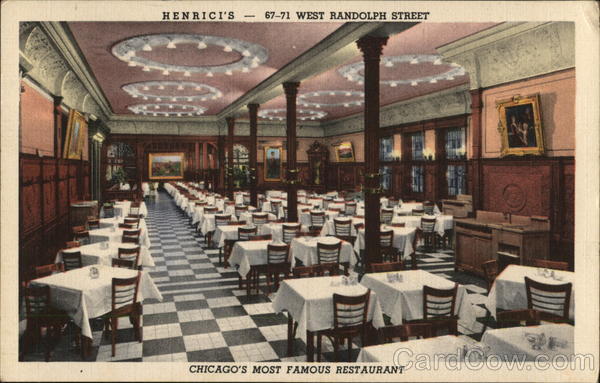 Henrici's Chicago Illinois