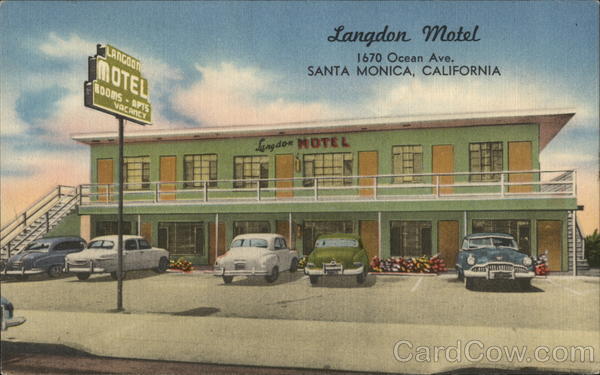 Langdon Motel Santa Monica California
