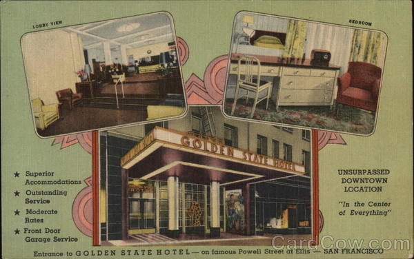 Golden State Hotel San Francisco California