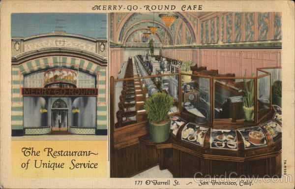 Merry-Go-Round Cafe San Francisco California