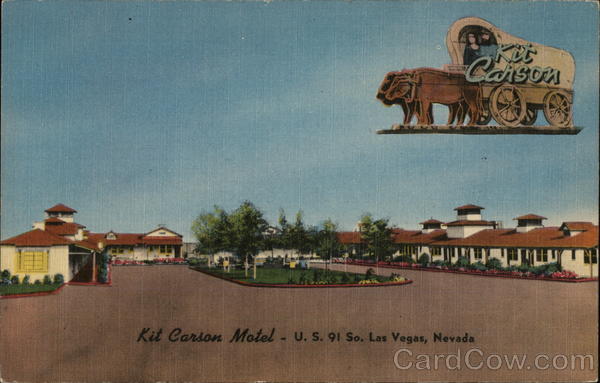 Kit Carson Motel Las Vegas Nevada
