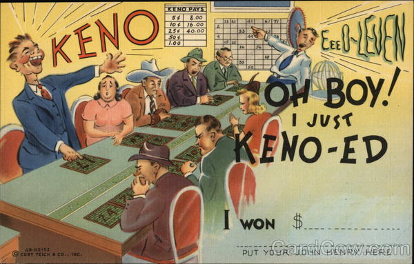 Keno! Oh Boy! I just Keno-ED!! Casinos & Gambling