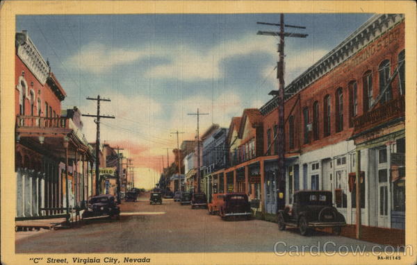 C Street Virginia City Nevada