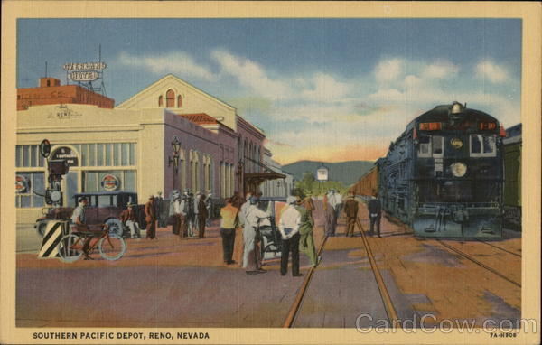 Southern Pacific Depot Reno Nevada