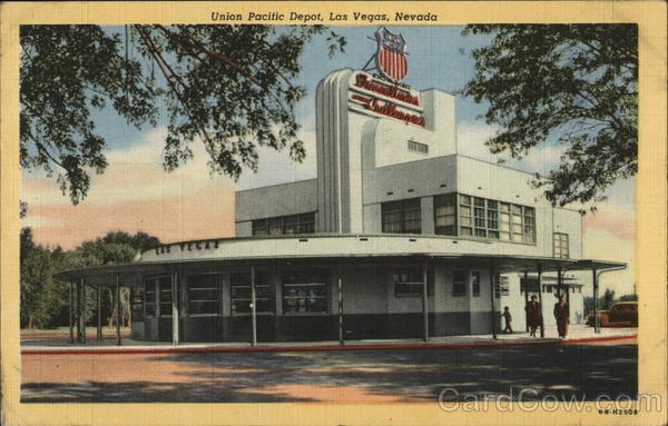 Union Pacific Depot Las Vegas Nevada