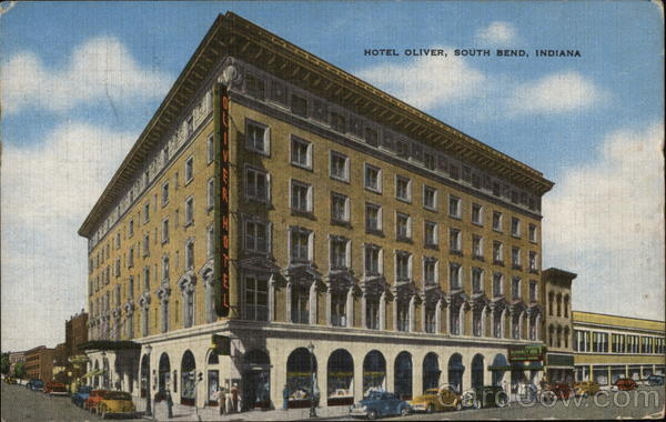 Hotel Oliver South Bend Indiana