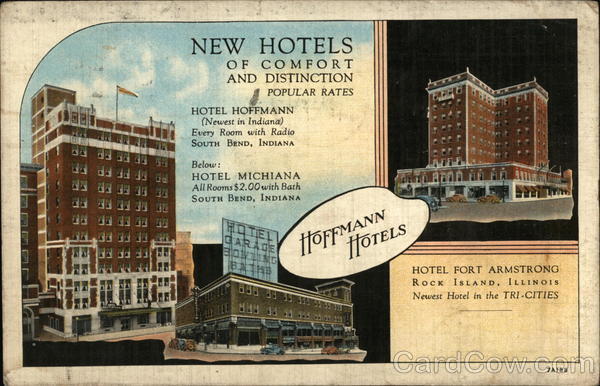 New Hotels of Comfort and Distinction South Bend Indiana