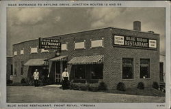 Blue Ridge Restaurant Front Royal, VA Postcard Postcard Postcard