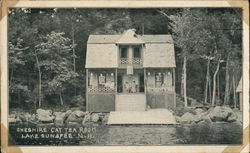 Cheshire Cat Tea Room, Lake Sunapee Postcard
