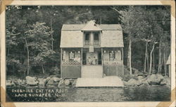 Cheshire Cat Tea Room, Lake Sunapee New Hampshire Postcard Postcard Postcard