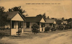 Bayberry Lodge Cottages Cape Cod, MA Postcard Postcard Postcard