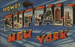 Greetings from Buffalo New York Postcard Postcard Postcard