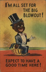 Blowout! Black Americana Postcard Postcard Postcard