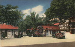 El Rancho Motel Postcard