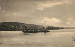 Connecticut River at East Haddam, Conn Postcard