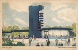 North Midway Luncheonette Postcard