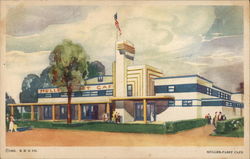 Muller-Pabst Cafe Postcard
