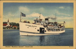 Steamer "Mackinac Islander", Arnold Line Boats, Ships Postcard Postcard Postcard