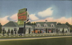 Roosevelt Motel Postcard