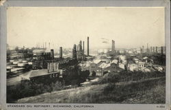 Standard Oil Refinery, Richmond, California Postcard