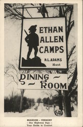 Ethan Allen Camps Brandon, VT Postcard Postcard Postcard