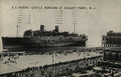 S. S. Morro Castly Aground at Asbury Park, NJ S. S. Morro Castly Aground at Asbury Park, NJ