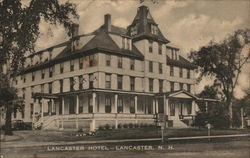 Lancaster Hotel New Hampshire Postcard Postcard Postcard