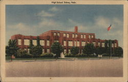 Sidney High School Postcard