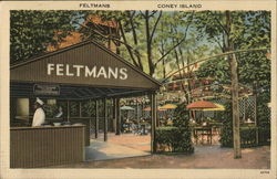 Feltmans, Coney Island New York, NY Postcard Postcard Postcard