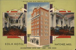 Eola Hotel Natchez, MS Postcard Postcard Postcard